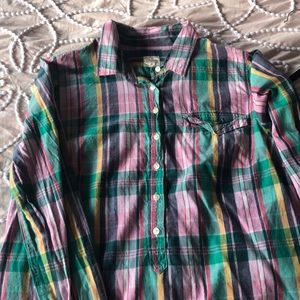 J crew button up shirt